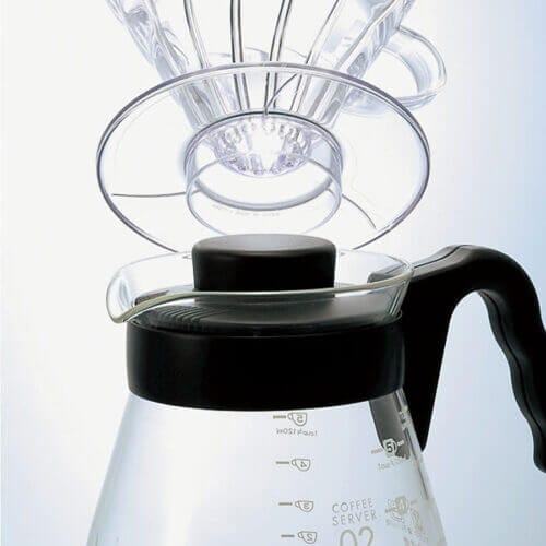 V60 Coffee Dripper and Server Set 02 - Black (1)