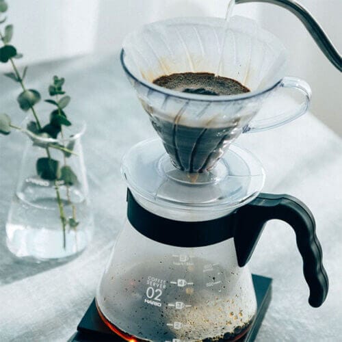 V60 Coffee Dripper and Server Set 02 - Black (2)