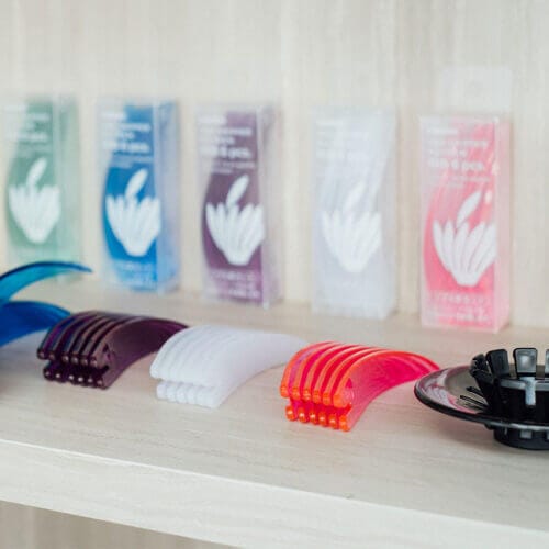 SUIREN Rib 6-Piece Set - Transparent Pink (1)